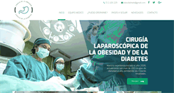 Desktop Screenshot of cirugiadelaobesidad.cl